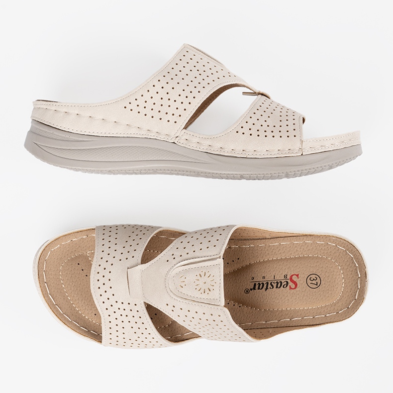 Seastar Light -beige comodo taglio -out infradito 2