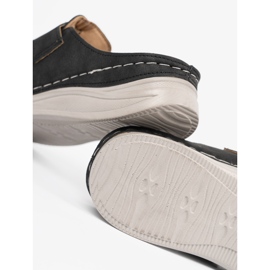 Seastar Infrasoli neri con un naso pieno e una fibbia nero 1