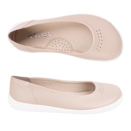 Olivier Le pompe minimaliste femminili a piedi nutrite sono sfilate 1771pol mini beige 1