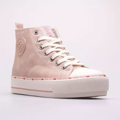 Sneaker da donna Cross Jeans KK2R4045C Pink rosa 1