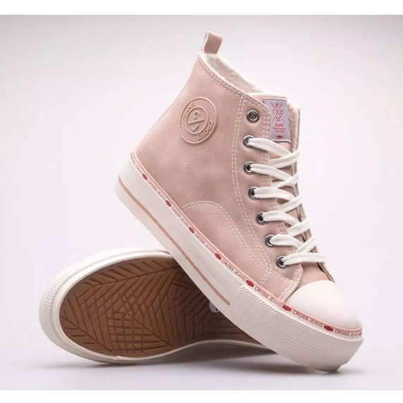 Sneaker da donna Cross Jeans KK2R4045C Pink rosa 3