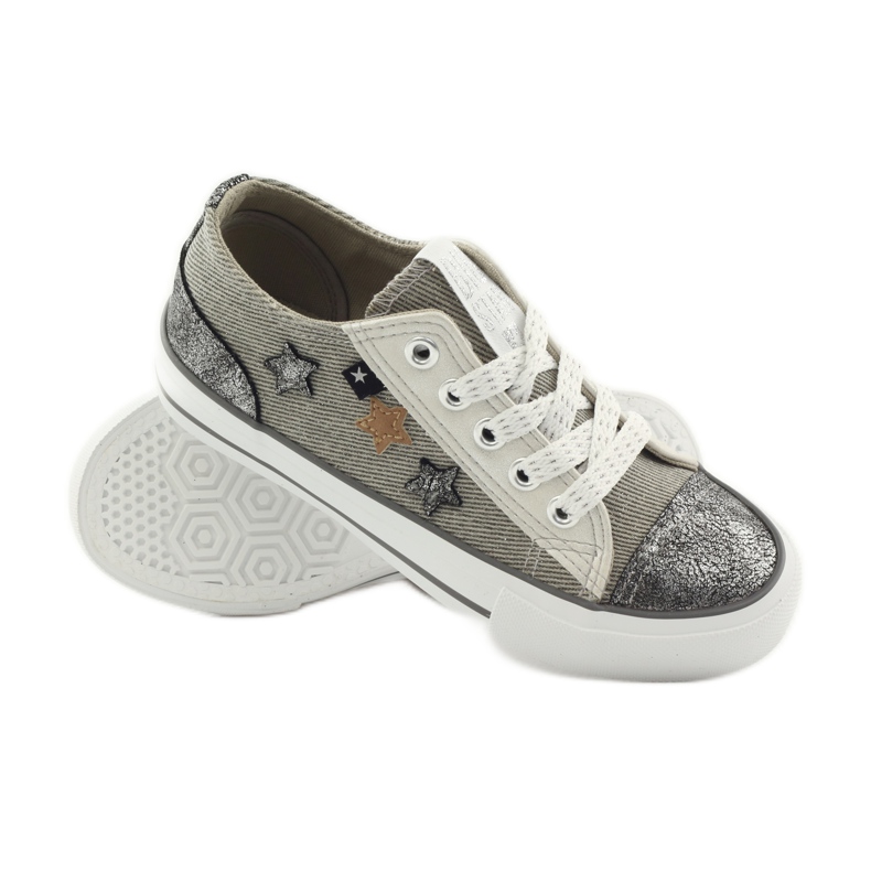 Sneakers allacciate Big Star 374069 grigio 3