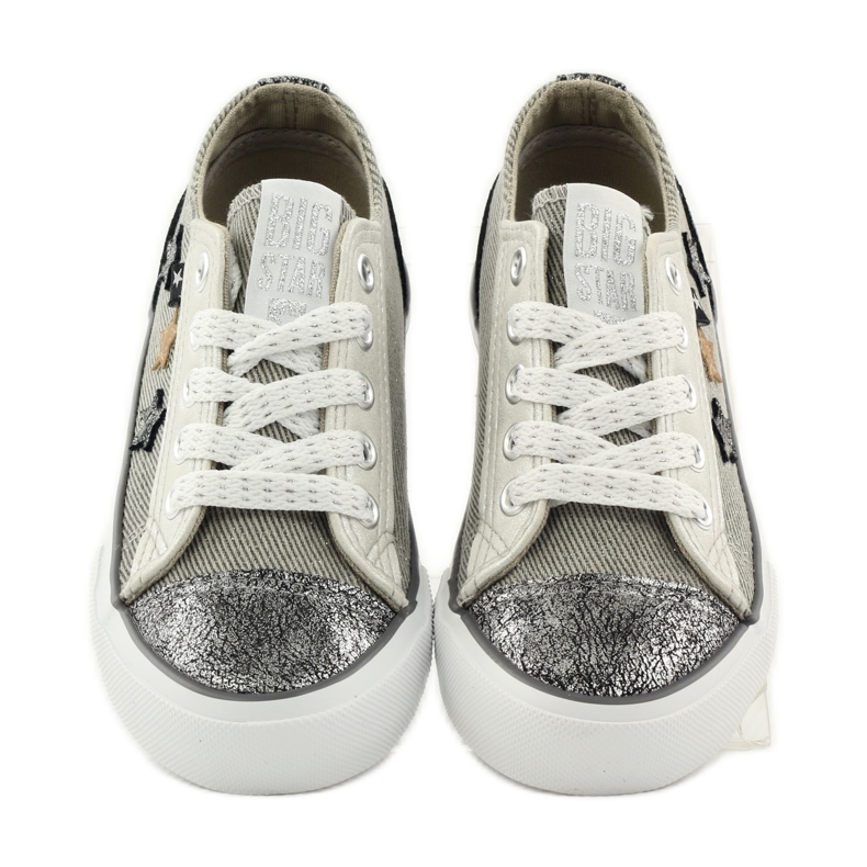 Sneakers allacciate Big Star 374069 grigio 4