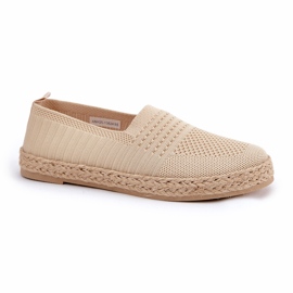 Espadrille femminili con Vinceza 13624 BEIGE BRAID 4