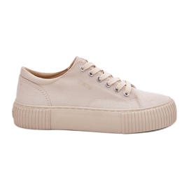 Sneaker materiale femminile Big Star RR274407 Beige 2