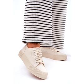 Sneaker materiale femminile Big Star RR274407 Beige 4