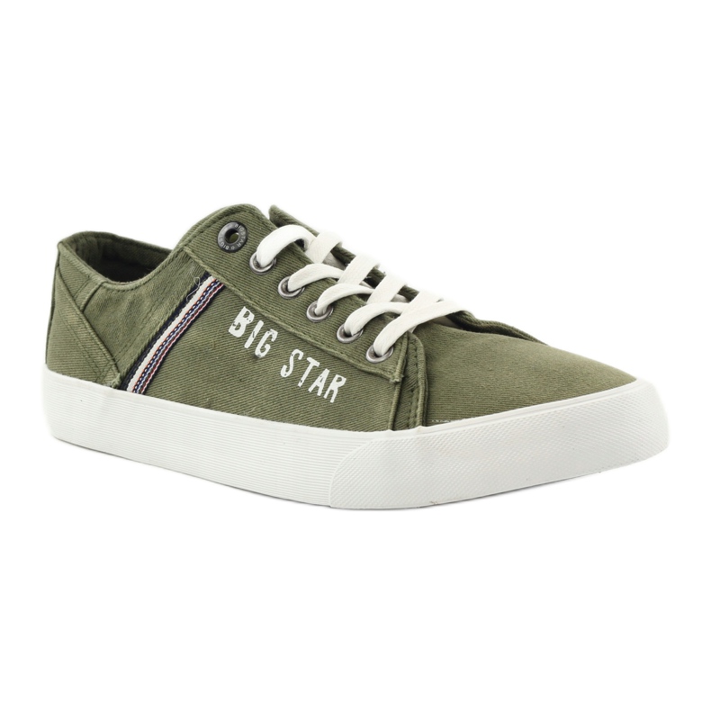 Sneakers sneakers Big star 174315 jeans kaki verde 1