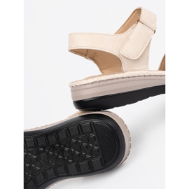 Seastar Light -Beige Lightweight Women's Sandals nero 1