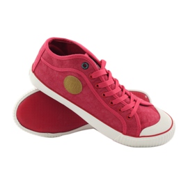 Sneakers da uomo Big Star 174017 rosse rosso 3