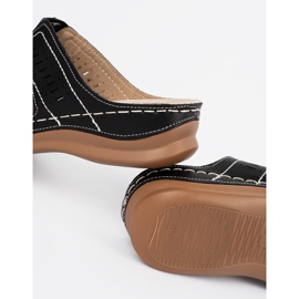 Pantofole da donna nere nero 1