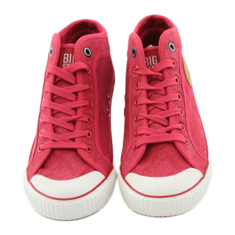 Sneakers da uomo Big Star 174017 rosse rosso 4