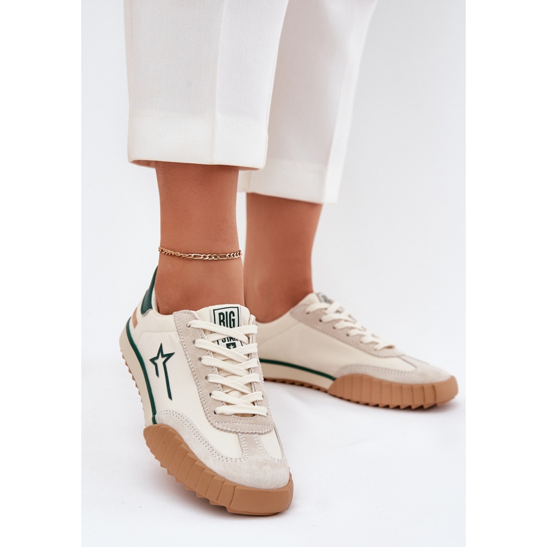 Big Star NN274867 Sneaker basse femminili beige 2