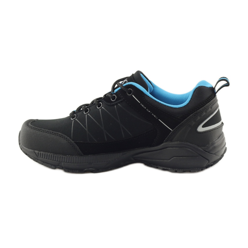 DK 18108 scarpe da trekking softshell nere nero blu 2