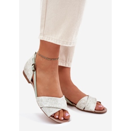 Maciejka Flat Sandals 04614-46 Mint verde 1