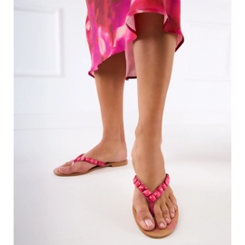 Flop rosa decorate con ciottoli 1