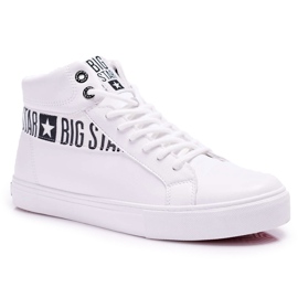 Sneakers Uomo Basse Big Star Alte Bianche EE174340 bianca 5