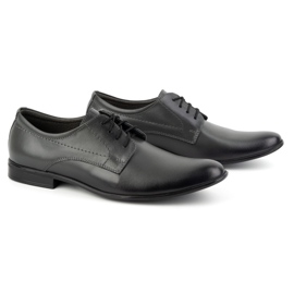 Olivier Scarpe da uomo in pelle formale 292l grigio 3