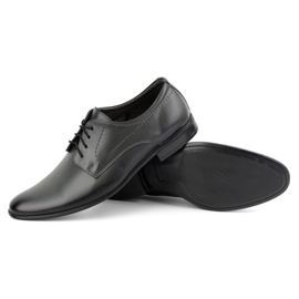 Olivier Scarpe da uomo in pelle formale 292l grigio 4