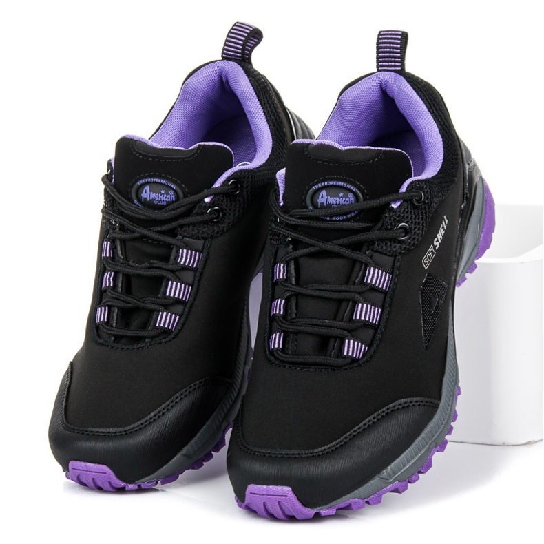 American Club Scarpe sportive softshell nero 1