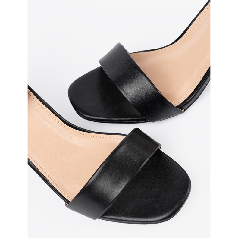 Shelvt Tacchi alti neri con borchie nero 1