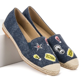 Seastar Espadrillas con toppe blu 1