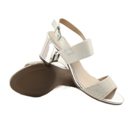 Sandali Caprice scarpe da donna 28302 marrone giallo 3