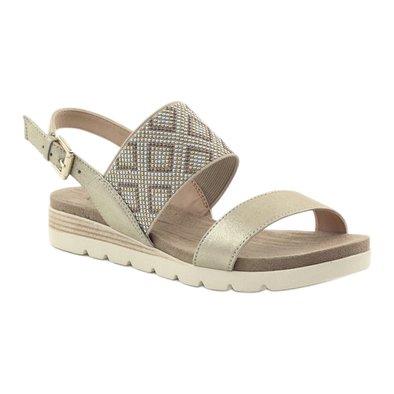 Sandali Caprice scarpe da donna 28604 beige 1