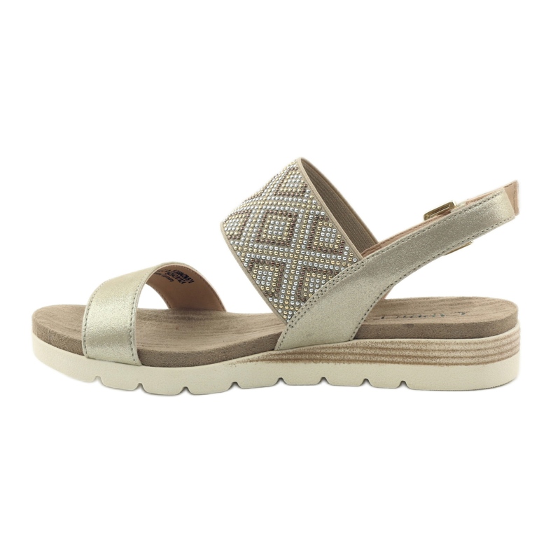 Sandali Caprice scarpe da donna 28604 beige 2
