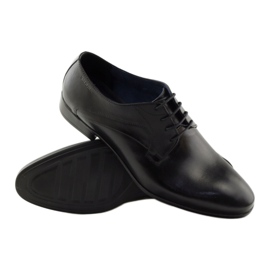 Scarpe nere Badura 7589 pantofole nero 3