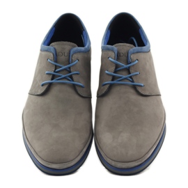 Badura 3363 scarpe sportive da uomo blu grigio 4