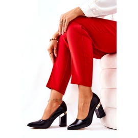 Lewski Shoes Décolleté in pelle Lewski 3117 Nero 3