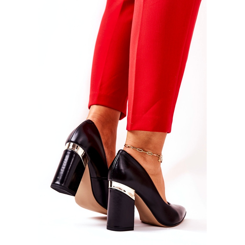 Lewski Shoes Décolleté in pelle Lewski 3117 Nero 4