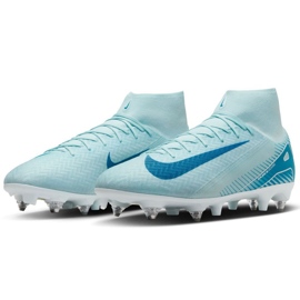 Nike Zoom Mercurial Superfly 10 Academy SG-Pro AC FQ8336-400 Scarpe da calcio blu 1