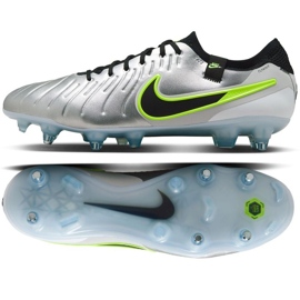 Nike Tiempo Legend 10 Elite SG-Pro AC DV4329-001 Scarpe da calcio argento 1