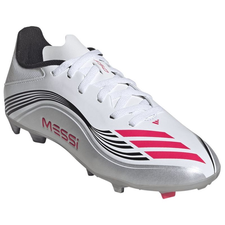 Adidas F50 Messi League FG/MG JP7454 SCARPE DI COLLIO bianco 2