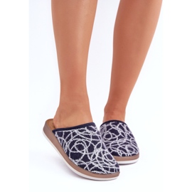 Ciabatte Lucide da Donna Inblu CT000028 Blu Navy 5
