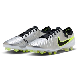 Puma Nike Tiempo Legend 10 Elite FG DV4328-001 Scarpe da calcio argento 2