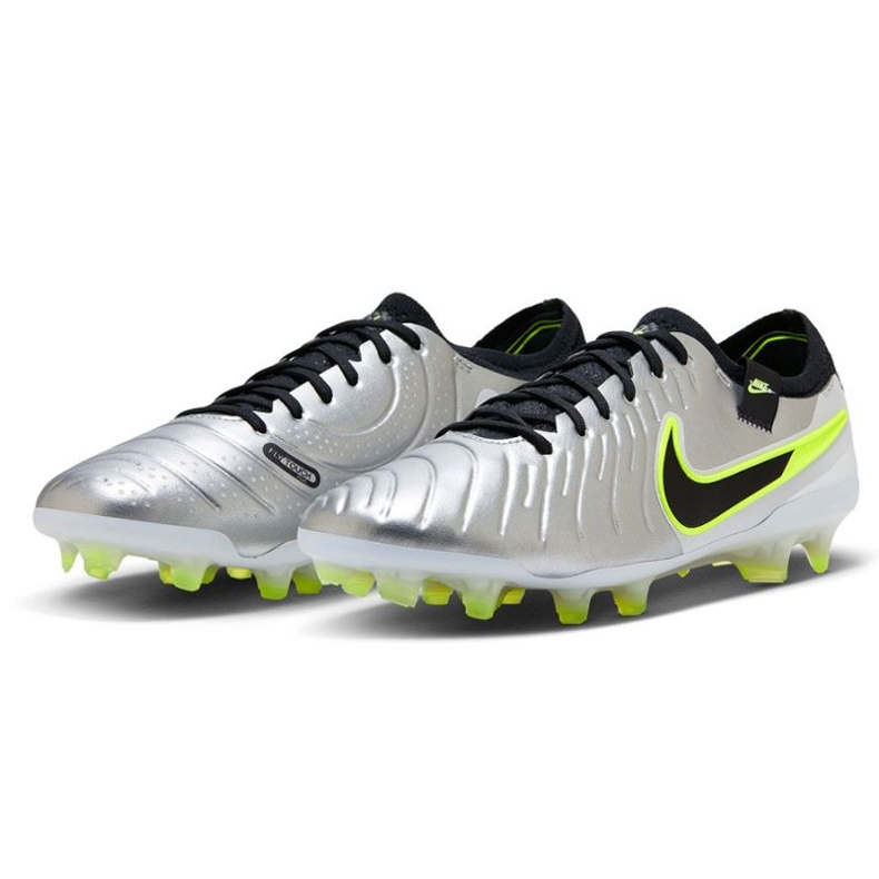 Puma Nike Tiempo Legend 10 Elite FG DV4328-001 Scarpe da calcio d'argento 2