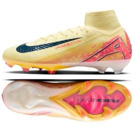 Nike Zoom Mercurial Superfly 10 Elite KM FG FQ8692-800 Scarpe da calcio arancia 1