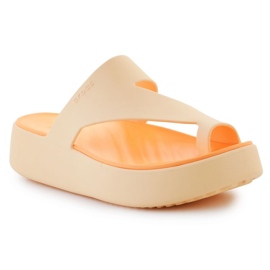 Flip-flops Crocs Vecchiaia di vacanza PlatchOop Loop 210834-78Z arancia 1