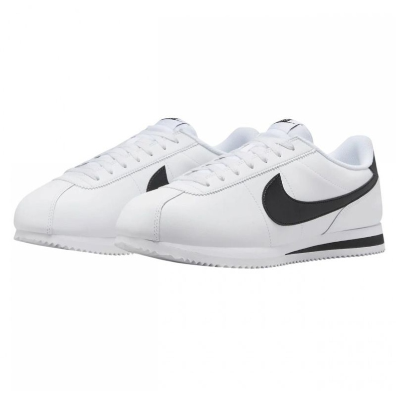 Nike Cortez DM4044-105 White Leth bianca 2