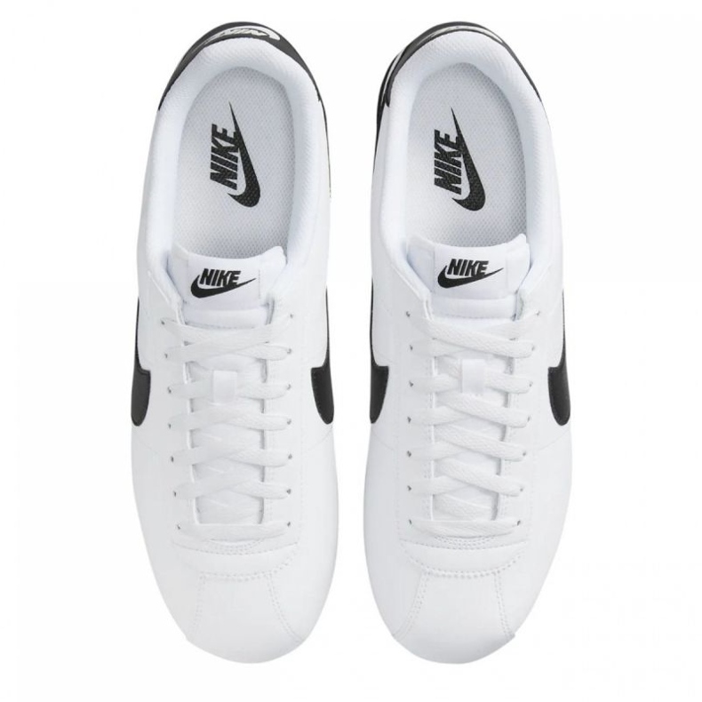 Nike Cortez DM4044-105 White Leth bianca 3
