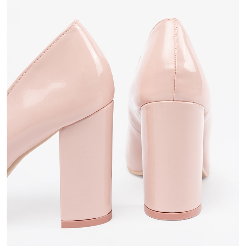 Seastar Décolleté in vernice rosa 1