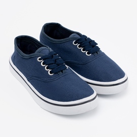 Sneaker per bambini blu navy 2