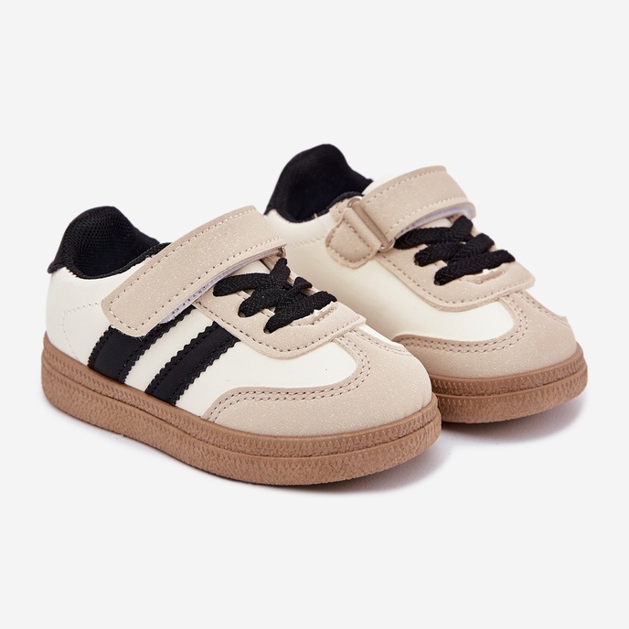 Scarpe da ginnastica con sneaker con beige 1