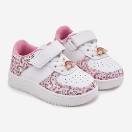 Scarpe sportive per le scarpe da ginnastica per bambini bianco 1