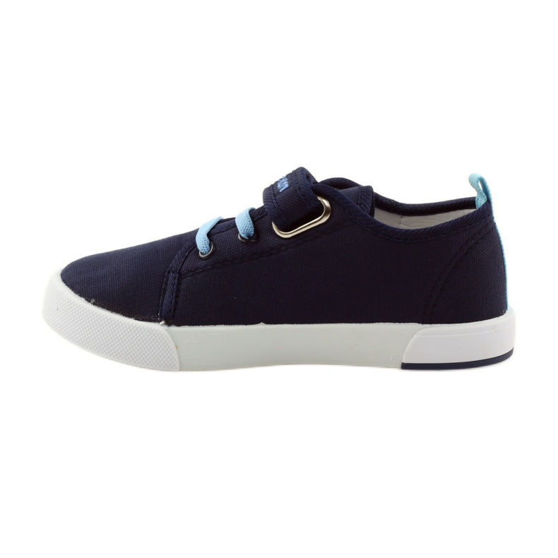 American Club Sneakers sneakers americane sottopiede in pelle blu navy blu 2