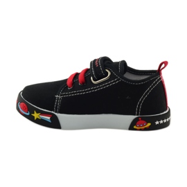 American Club Sneakers sneakers americane sottopiede in pelle rosso nero bianco 2