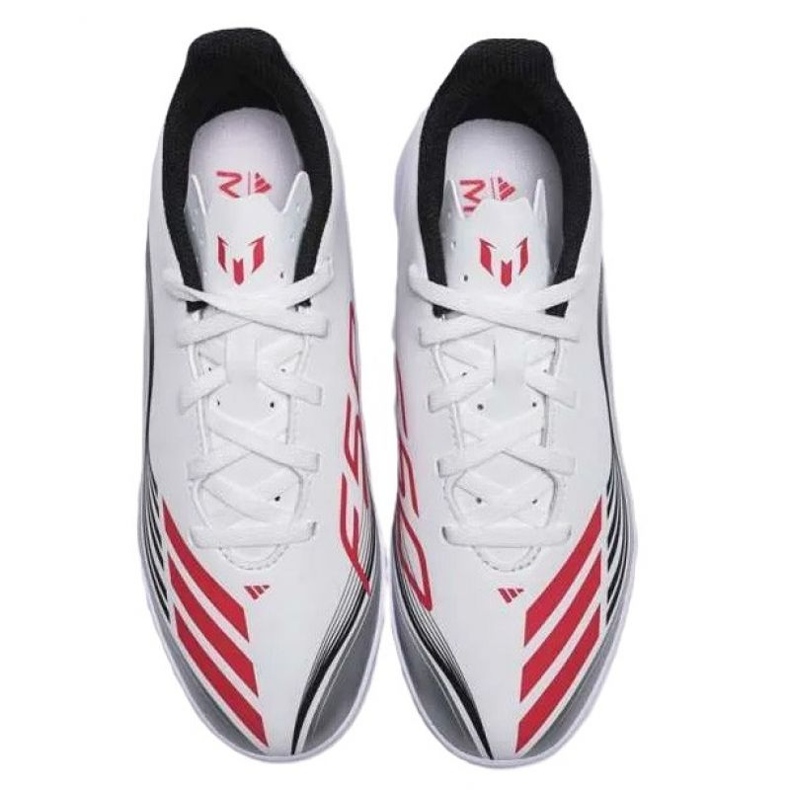Adidas F50 Messi Club nelle scarpe da calcio JP7452 bianco 1