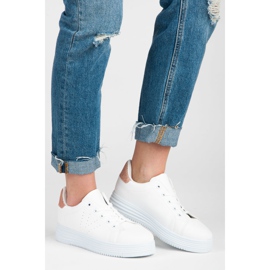 Vices Scarpe Sulla Piattaforma bianca 1